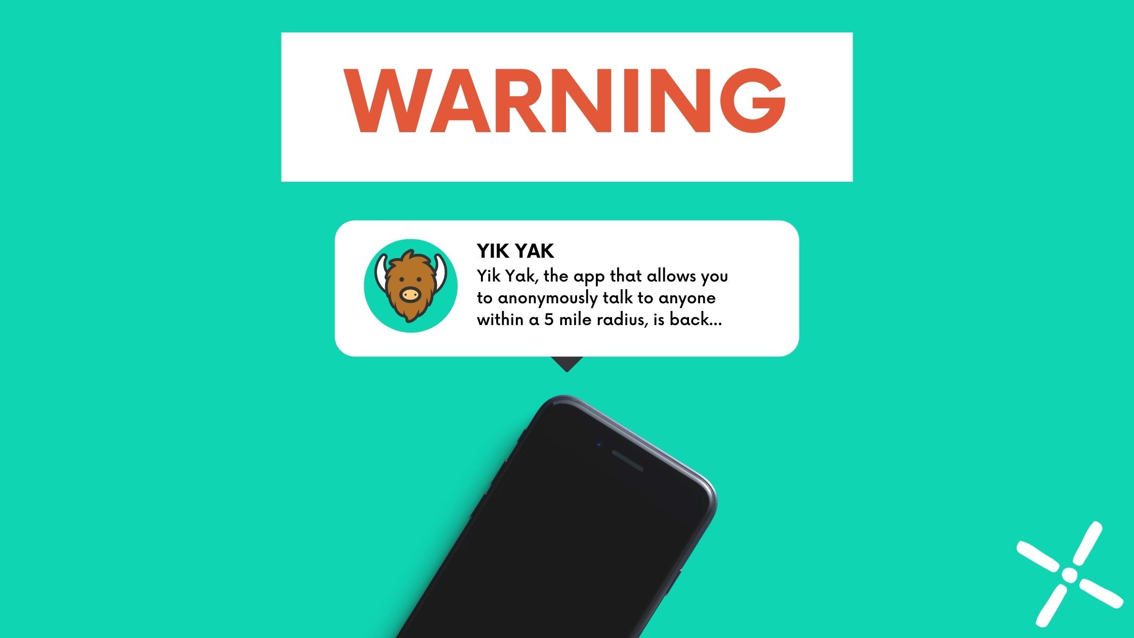 YIK YAK app lets students anonymously yap – The Horizon